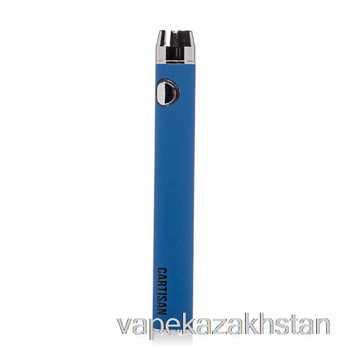 Vape Kazakhstan Cartisan Button VV 900 Dual Charge 510 Battery [Micro] Blue